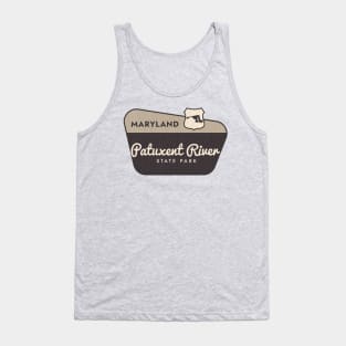 Patuxent River State Park Maryland Welcome Sign Tank Top